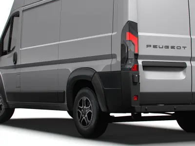 Peugeot e Boxer Van L2H3 2024 3D model
