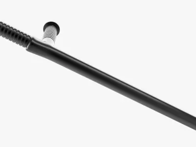 Police Baton 1 3D model