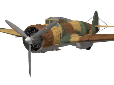 breda ba65 K14 3D model