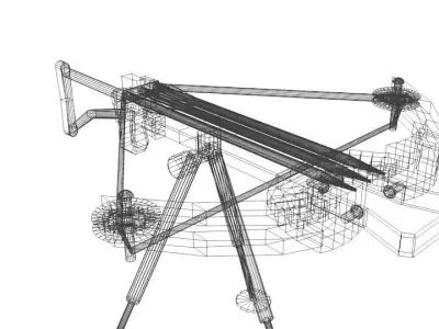 Crossbow - Multiple 3D model