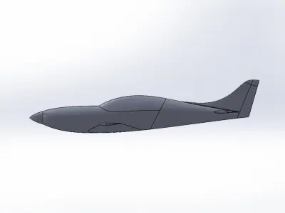 Speedy aircraft 3D print model