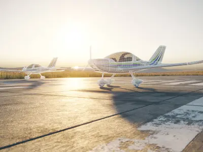 StingSport plane 3D model