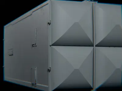 RIM-7 Sea Sparrow Free low-poly 3D model