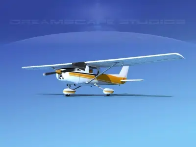 Cessna 150 Commuter V09 3D model