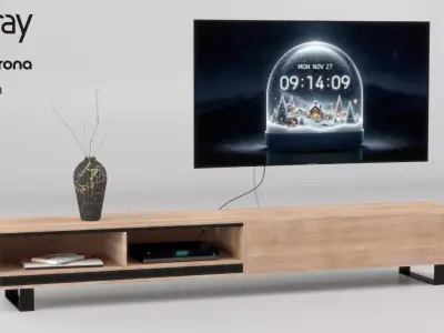 TV Set amir3design Free 3D model