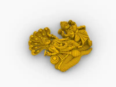 laxmi narayan 3D model