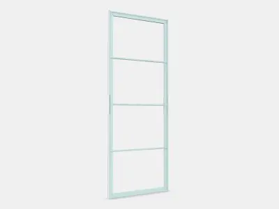 SKYTTA Sliding door frame 3 Low-poly 3D model