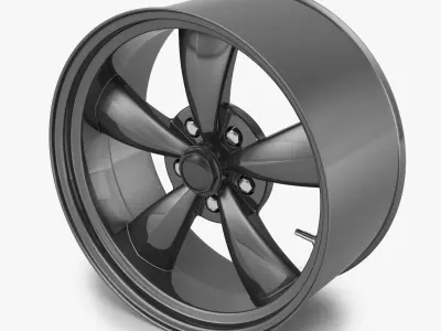 Bullit Wheel Rim 3D model