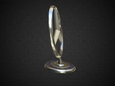 mercedes benz logo 3D model