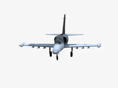 Aero L-159A ALCA Free low-poly 3D model