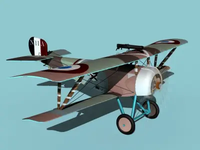 Nieuport 11 VHP V01 3D model