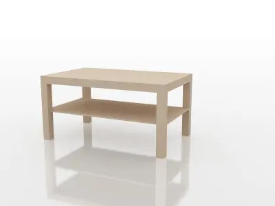 Ikea LACK Table Free low-poly 3D model