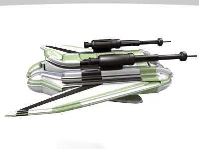 Sci fi drone 3D model