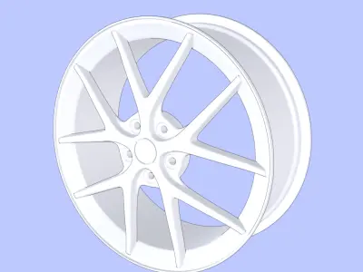 Wheel Rim Free 3D model