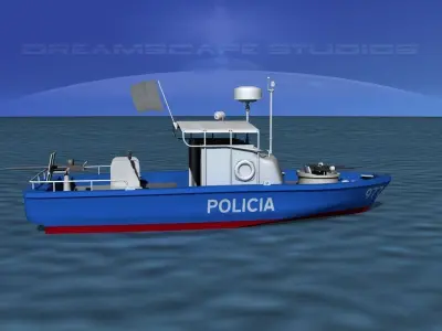 PBR Patrol Boat Riverine 3D model
