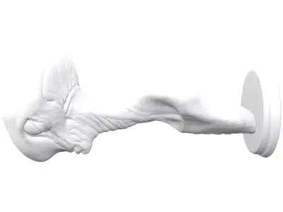 alien figurine 3D print model