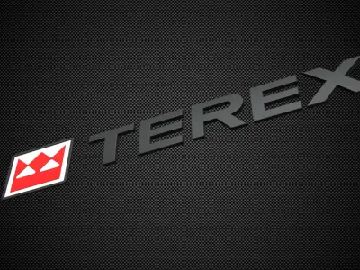 terex logo 3D model