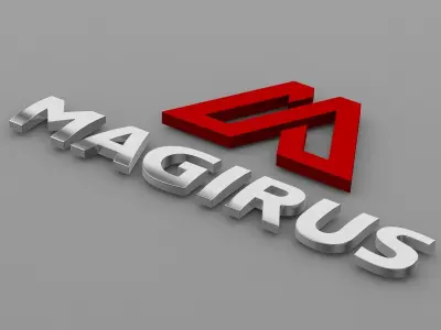 magirus logo 3D model