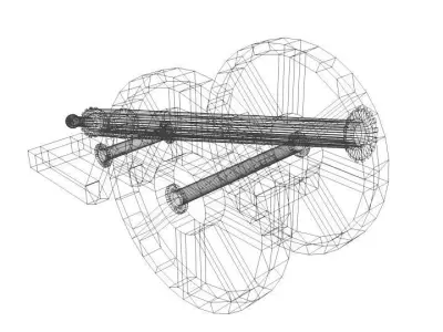 Cannon - European Parrot 3D model