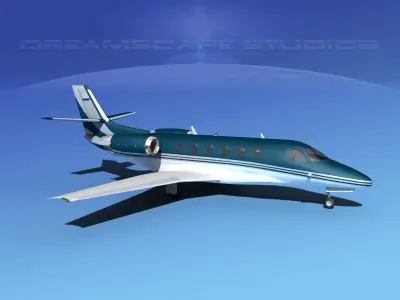 Cessna C560XL Citation V09 3D model