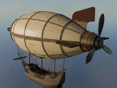Veteran Airship 3D model