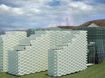 Five Star Hotel Exterior Lumion Ready Free 3D model