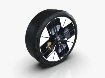 D1 Wheelrim Maresal3d Low-poly 3D model