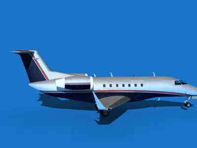 Embraer Praetor 600 V04 3D model