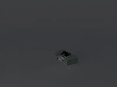 Castle in Tonkovciach Tonkházi kastély Free 3D model