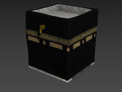 kaaba Low-poly 3D model