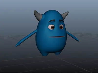 3D Stylized Character Low-poly 3D model