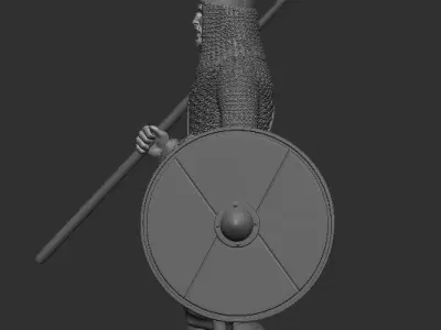 battle warrior 1 3D print model