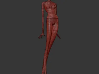Mannequin 601 coll60 3D model