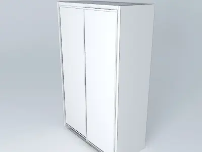 Detailed closet Free 3D model