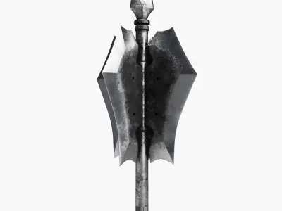 Medieval Battle Mace 3D model