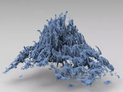 Undead Mound 1 3D model