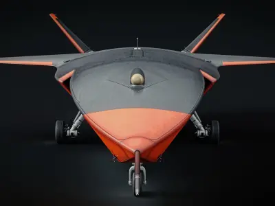 Boeing MQ-28 Ghost Bat Drone 3D model
