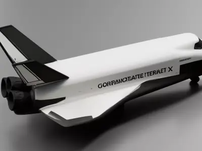 X 37B Orbital Test Vehicle 3D print model