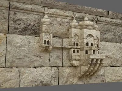 Bird Cage 1 Low-poly 3D model