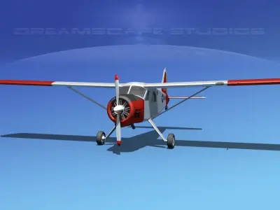 Dehaviland DH-2 Beaver NAVY 3D model