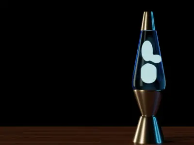 Lava Lamp Free 3D model