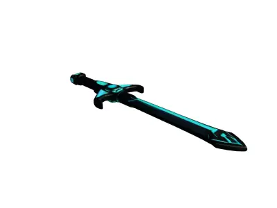 Futuristic SciFi Energy Sword 3D model