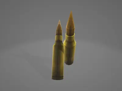 AutoRoyale Buff Damage Low-poly 3D model