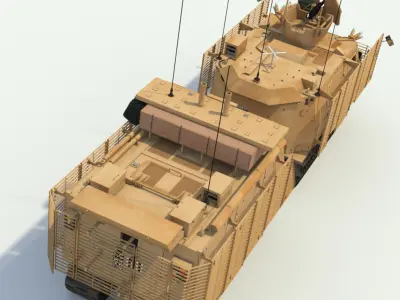 Warthog ATV 3D model