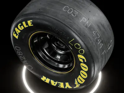 GoodYear Eagle D4280 27 5 x 12 3D model