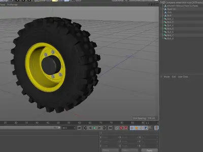 Michelin Bibload Hard Surface 3D model