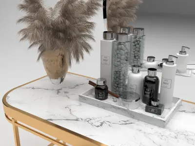 Makeup Table Modern Loft Desing Series 1 3D model