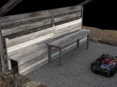 VIKINGS Cottages Series The Pacific 3D model