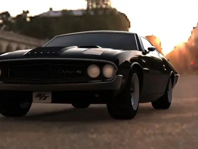 Dodge Challenger 1970 Free 3D model