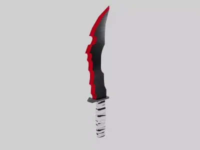 dagger sword from sololeveling Low-poly 3D model